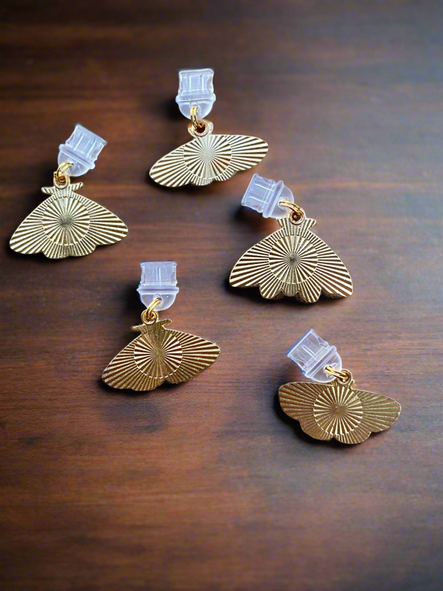 E-Reader Moth Charms